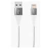 Levore 6ft Nylon Braided USB A to Lightning Cable White, LCS122-WH
