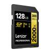 Lexar 128GB Professional 2000x SDHCSDXC UHS-II Card GOLD Series