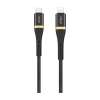 Wiwu Elite Data Cable ED-103 2.4A Type-C To Lightning 1.2m Black, ED-1031.2MB