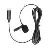 Saramonic LavMicro U3A Digital USB Type-C Lavalier Microphone with 90 Degree USB Adapter with 2m Cable Compatible with iPad Pro, Mac PC, Samsung, LG, Google Nexus, Other USB-C Type Smartphone