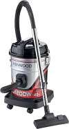Kenwood Drum 2200W 25L Tank Vacuum Cleaner With 8M Extra Long Power Cord, Removable 