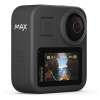 جو برو ماكس كاميرا ديجيتال اكشن 360 مقاومة للماء مع شاشة لمس والتحكم في الصوت، اسود