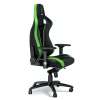 Noblechairs Epic Sprout Edition Gaming Chair Black and Green.webp