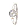 Eliz Silver and Gold Stainless Steel Case Jewelry Bracelet Womens Watch