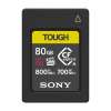 Sony 80GB TOUGH CFexpress Type A Flash Memory Card - VPG400 High Speed G Series with Video Performance Guarantee Read 800MB/s and Write 700MB/s, CEA-G80T