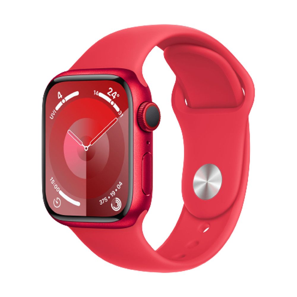 Apple Watch Series 9 GPS Only 45mm Aluminum Case Sport Loop, Product  RED