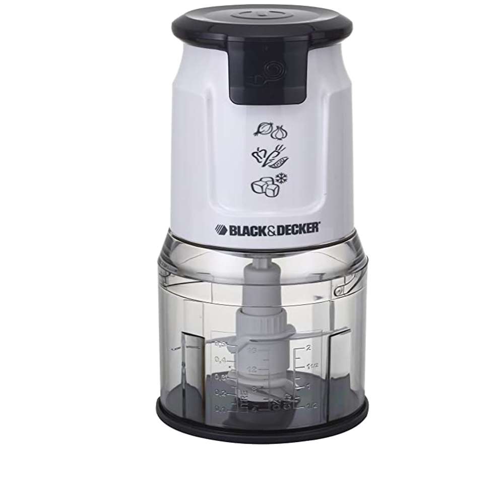 Black+Decker 500W 0.5L Vertical Glass Chopper Bowl Capacity With Removable  Four Blade System, FC300-B5 in Kuwait - Shopkees Kuwait