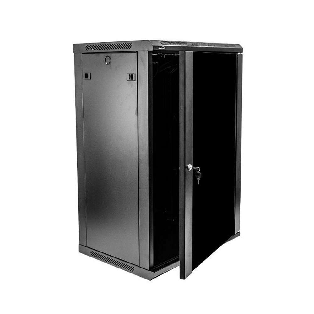 Wall Mount Rack Single Section Cabinet with Fan