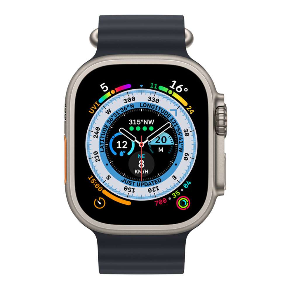 Apple Watch Ultra GPS Plus Cellular Titanium Case 49mm with 