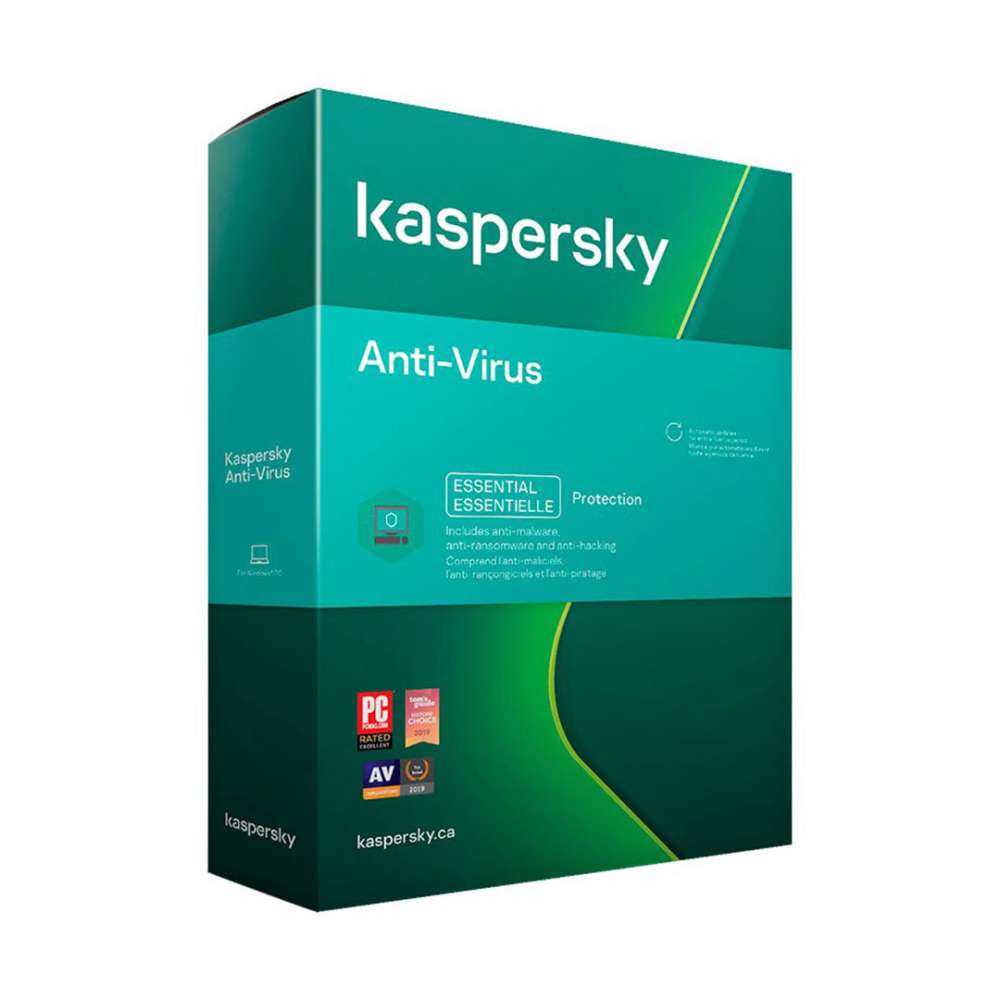 Kaspersky Antivirus 2021 - 2 User - 1 year subscription