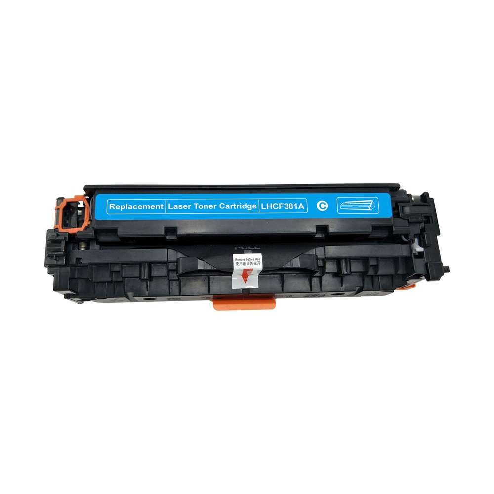 HP 312A Cyan Compatible LaserJet Toner Cartridge - CF381A