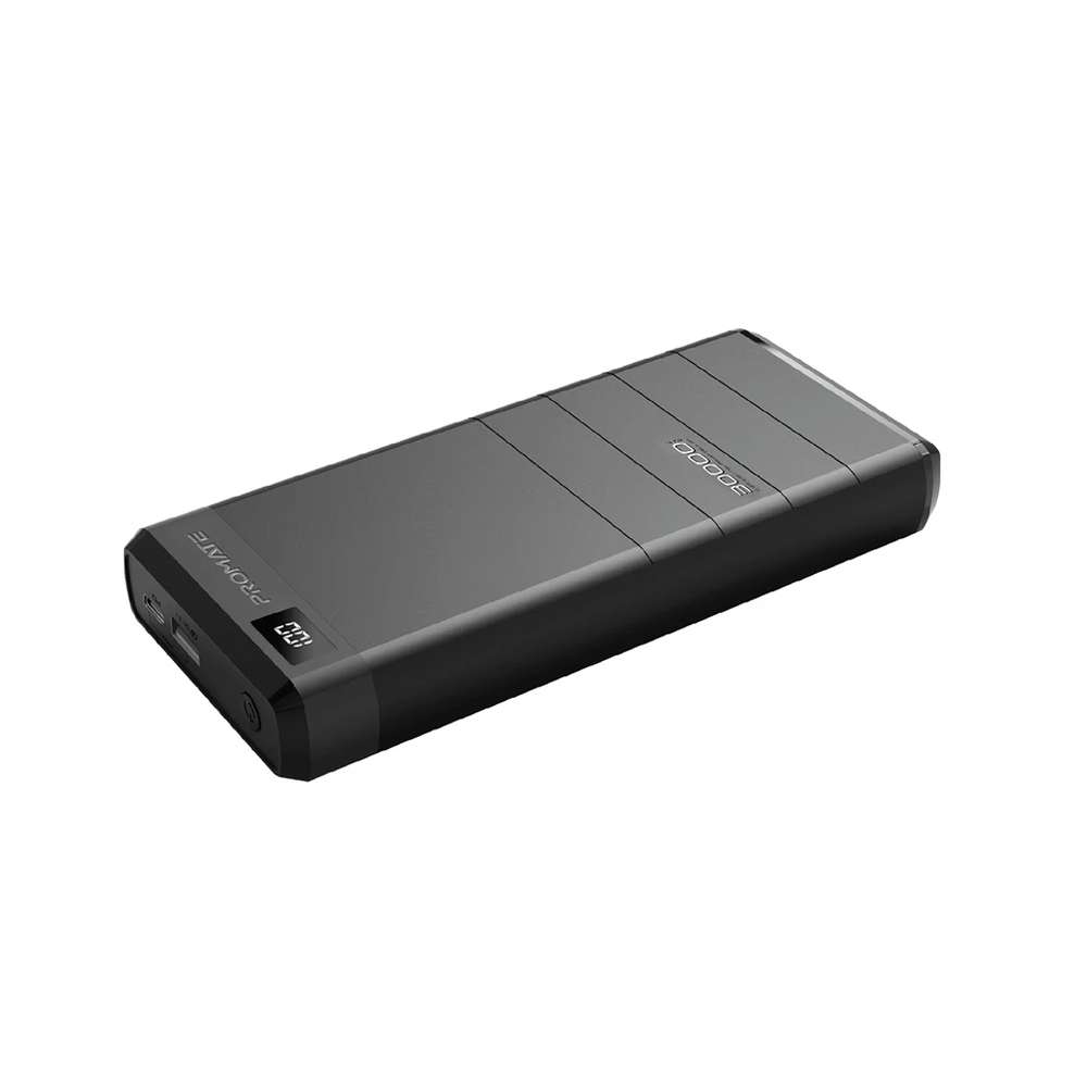Green Lion PowerPack Fast Charge Power Bank 30000mAh - Black
