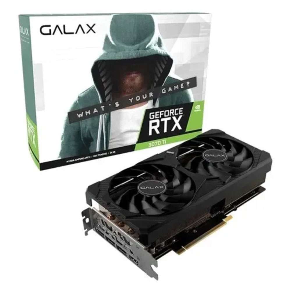 Galax GeForce RTX 3070 Ti, 1 Click OC, 8GB GDDR6X, Graphics Card