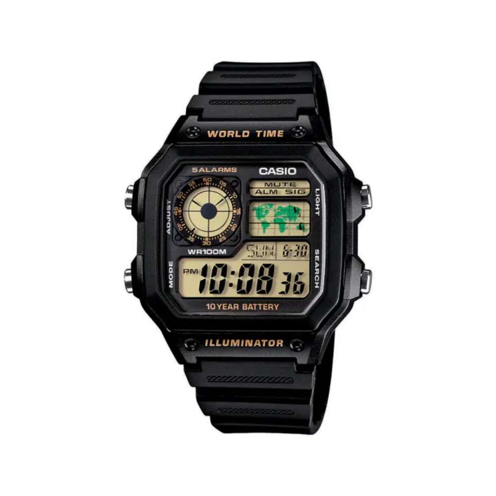 Casio Mens Classic Youth Digital Watch, ae1200wh-1bvdf