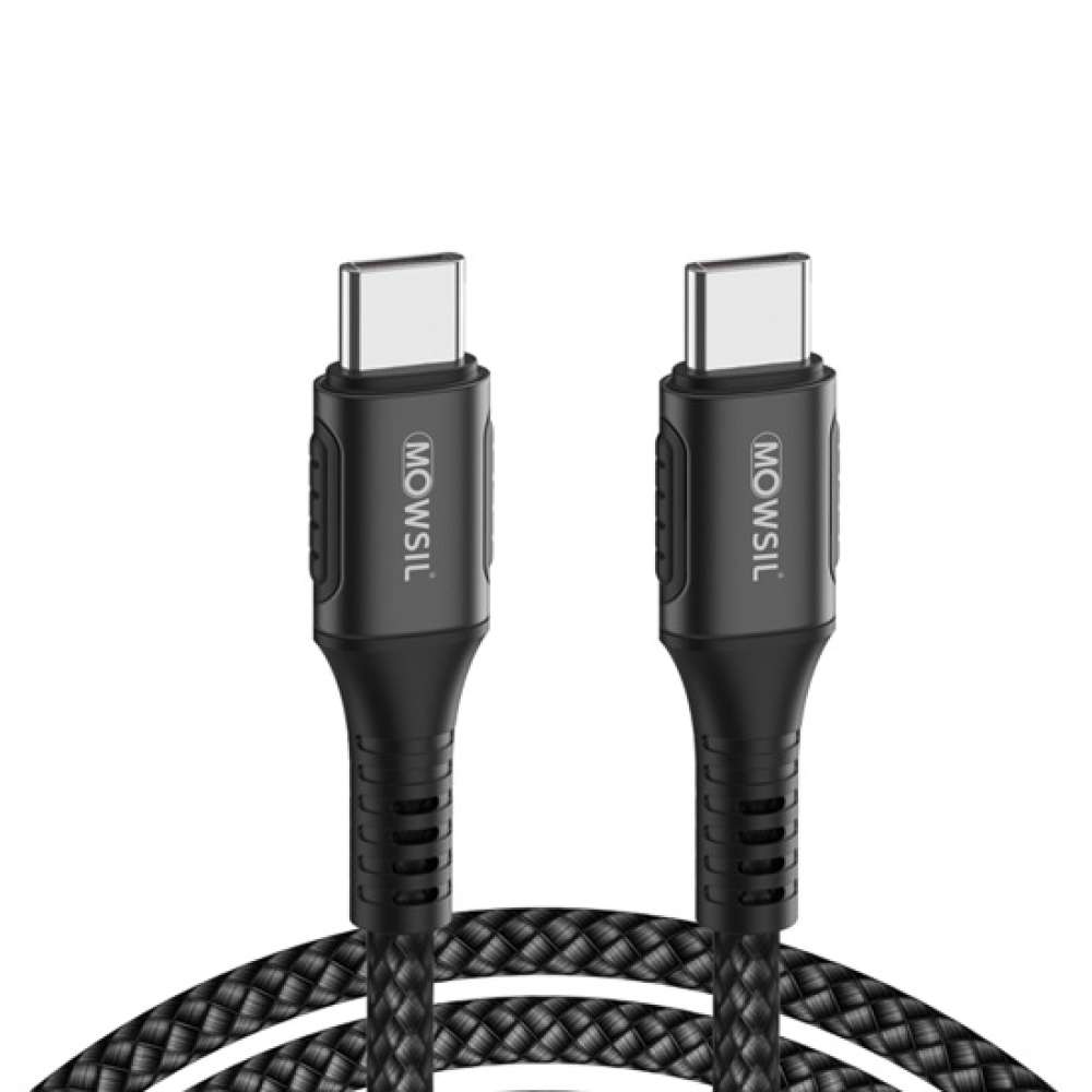 MOWSIL Type C to Type C Cable, 100W fast Charging Data transferring USB C to USB C PD cable - 2 meter