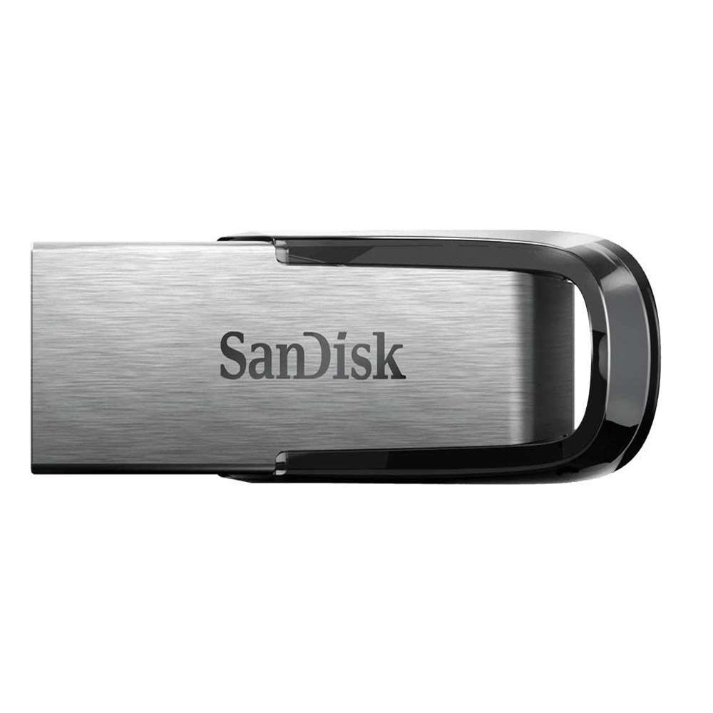 SanDisk Ultra Flair 64GB USB 3.0 Flash Drive-SDCZ73, Silver Black 