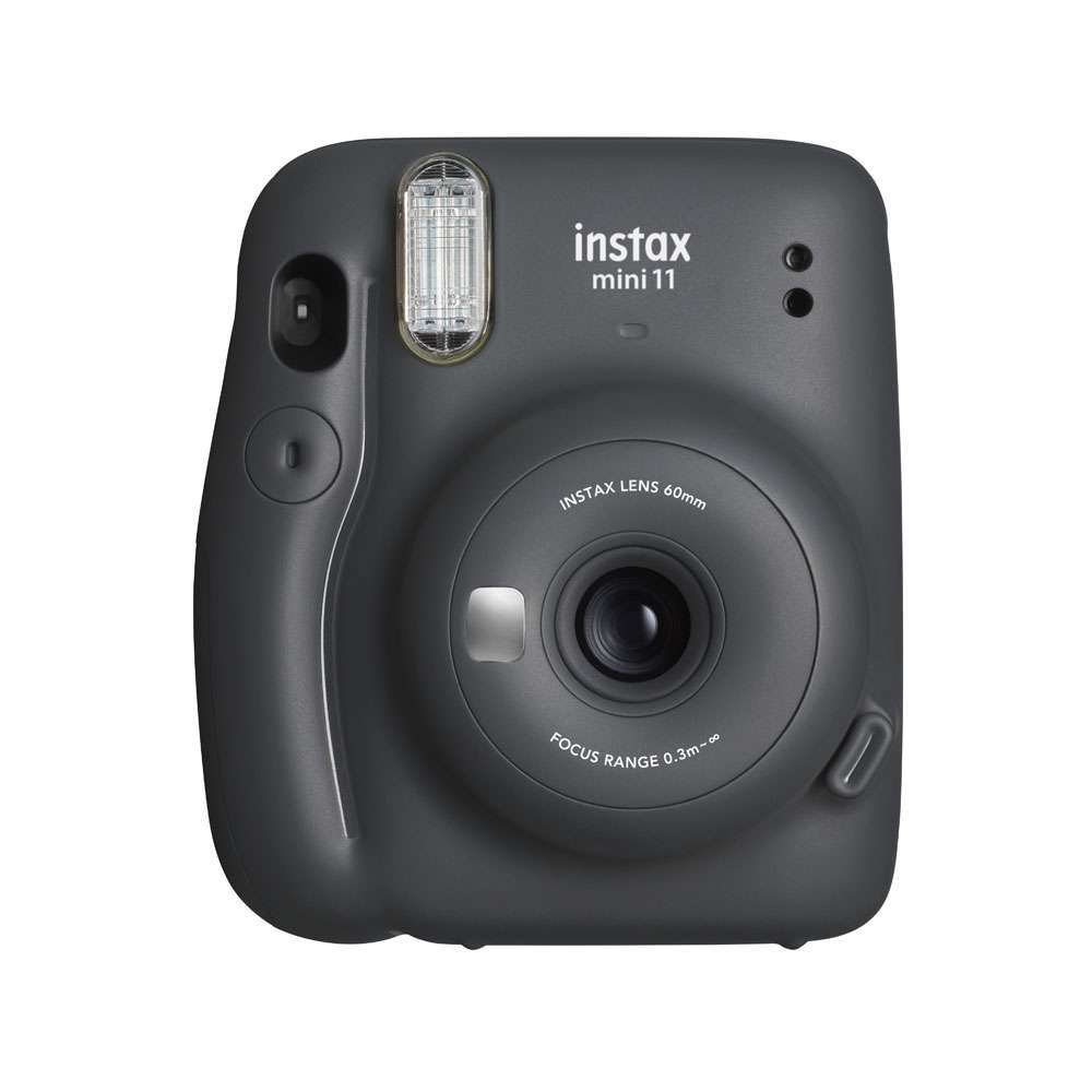 Fujifilm Instax Mini 11 Instant Film Camera, Charcol Gray