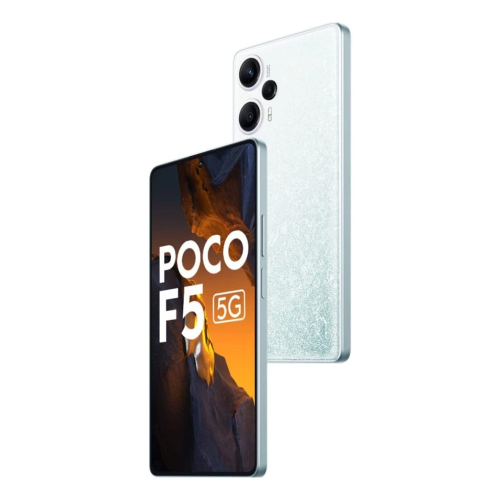 Poco F5 Dual SIM 5G 12GB 256GB Storage, White at best prices