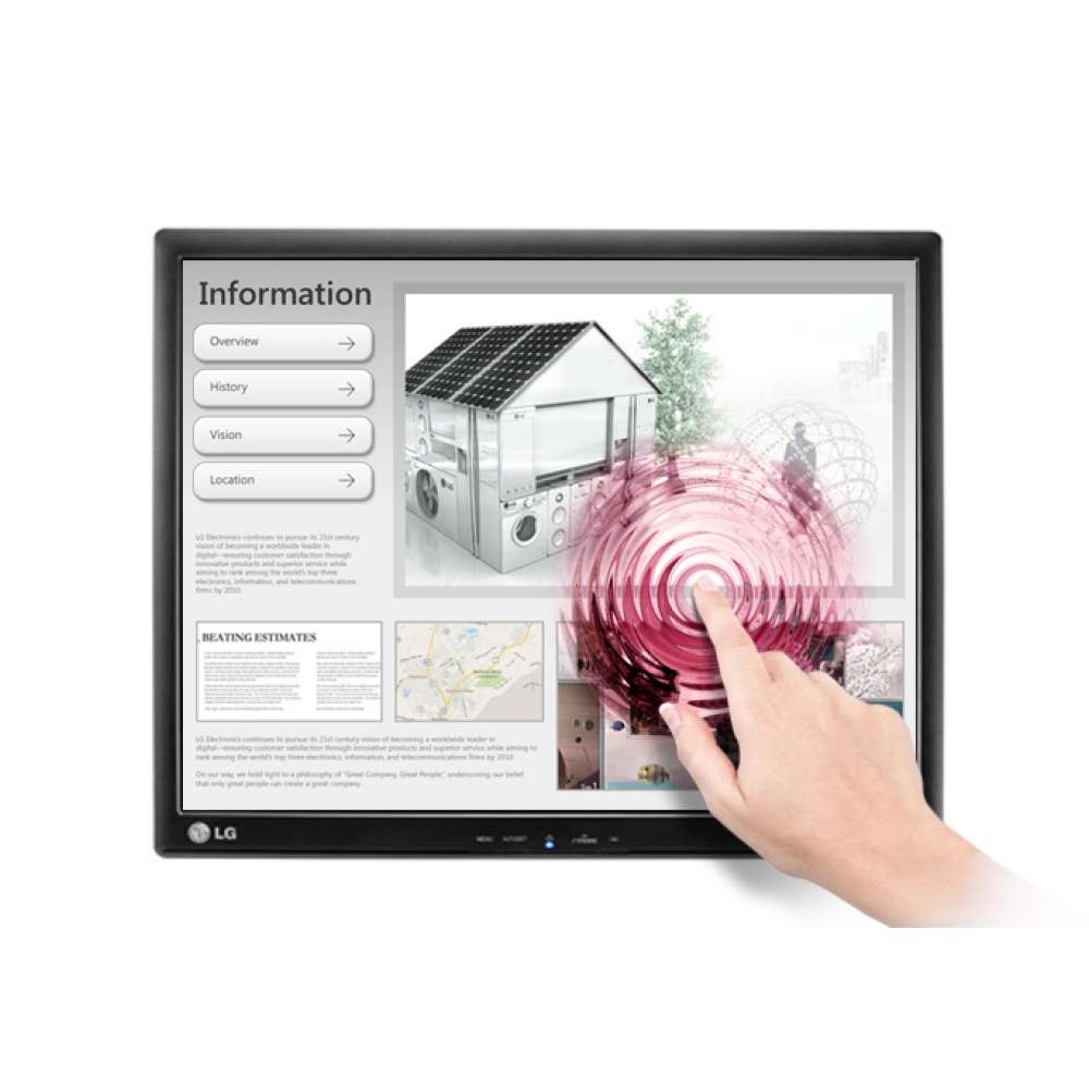 LG 17MB15T 17 Inch HD Touch Screen Monitor