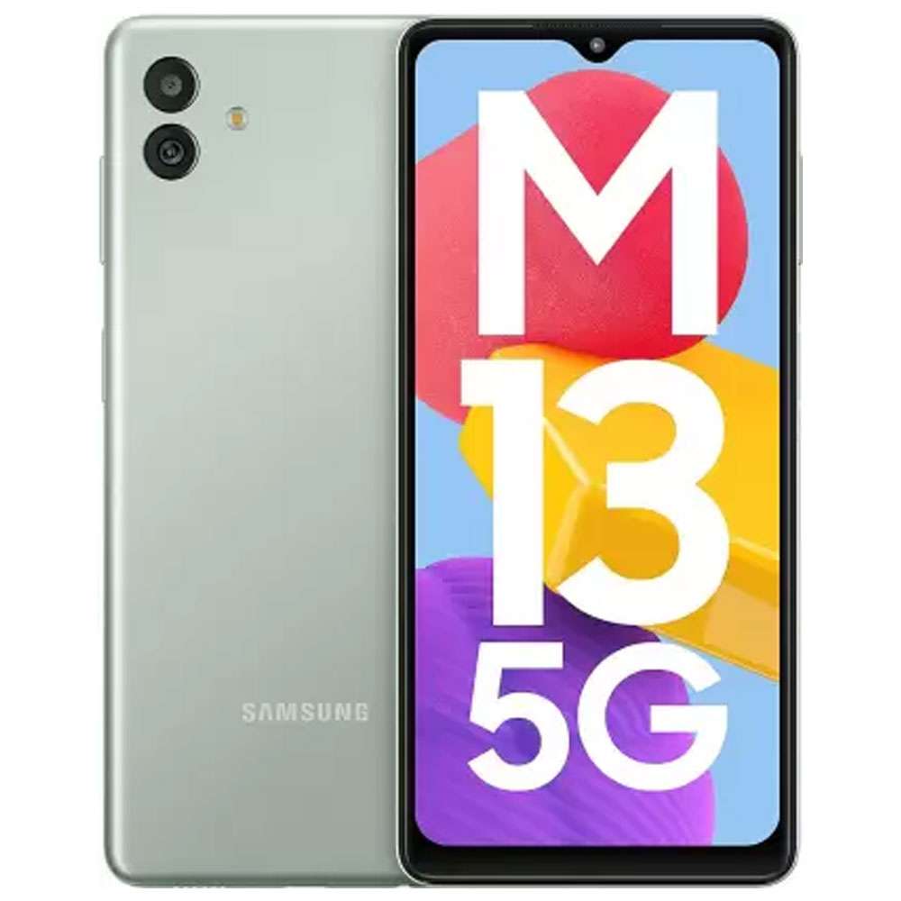 Samsung Galaxy M13 5G Dual SIM 6GB 128GB Storage, Aqua Green
