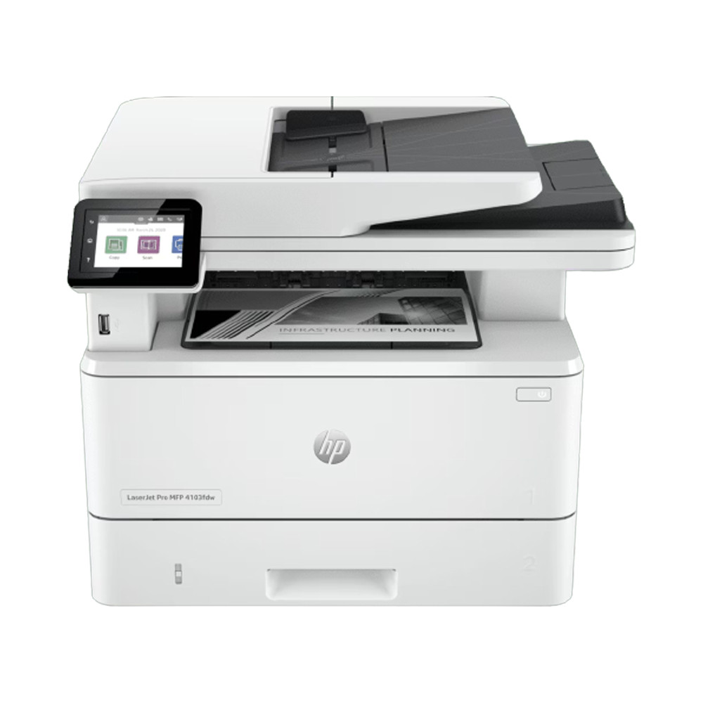 HP LaserJet Pro MFP 4103fdw Printer - 2Z629A
