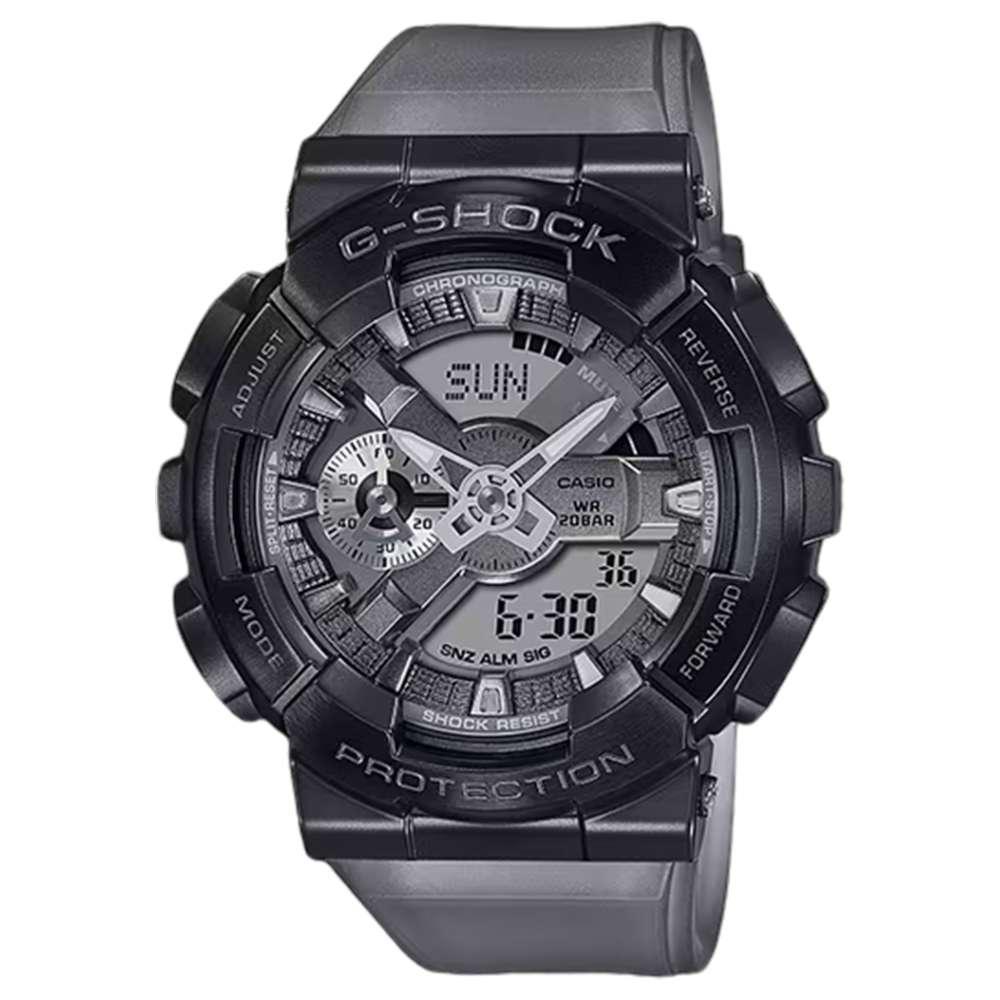 Casio G-Shock Midnight Fog Series Casual Analog Digital Watch Grey, GM-110MF-1ADR