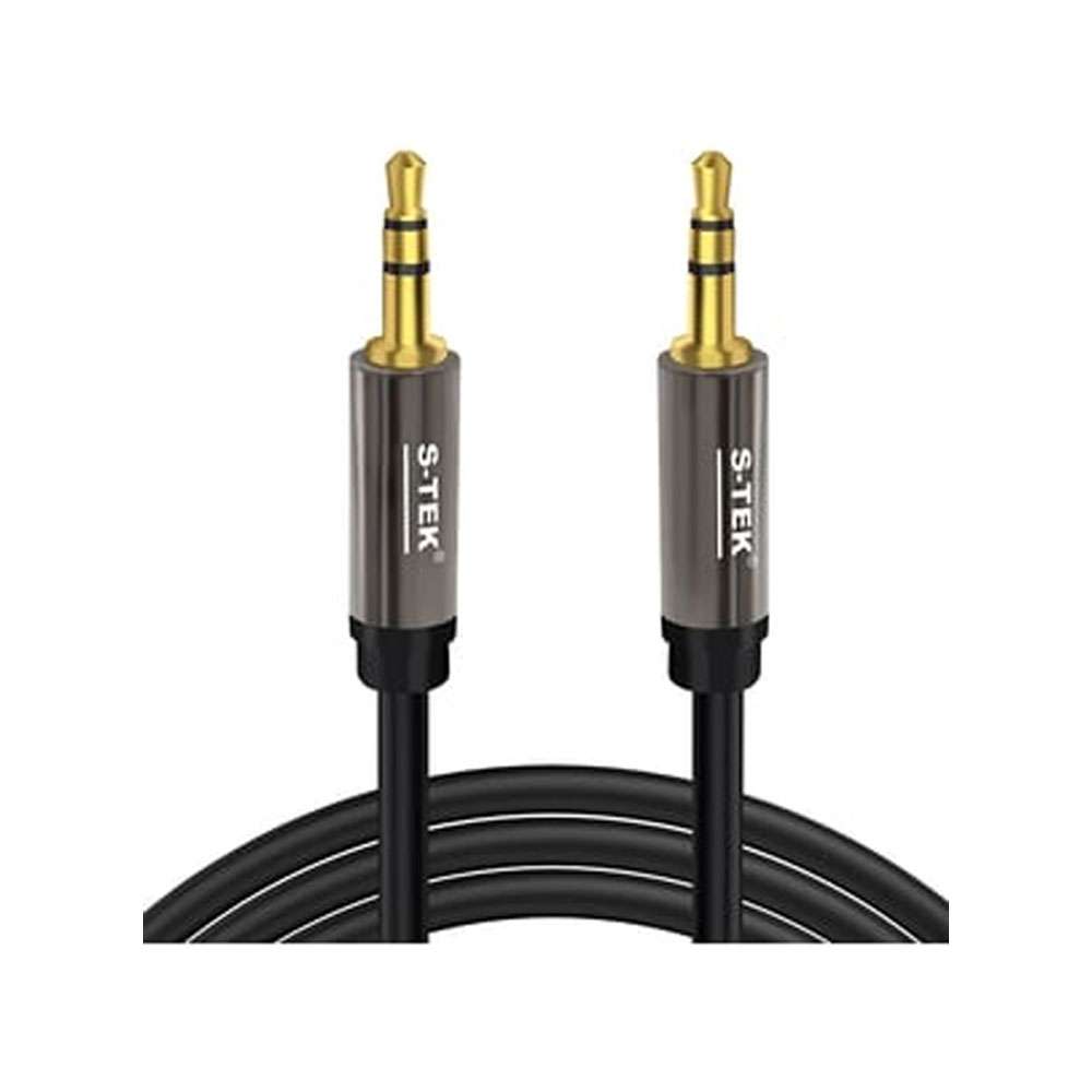 S-Tek 10mtr 3.5mm Audio Cable Stereo Auxiliary Male To Male Aux Cable