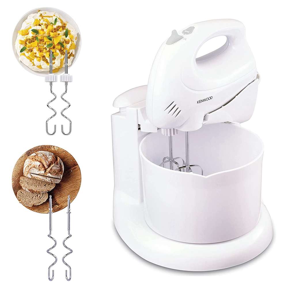 Kenwood 250W Hand Mixer with Bowl, HM430.webp