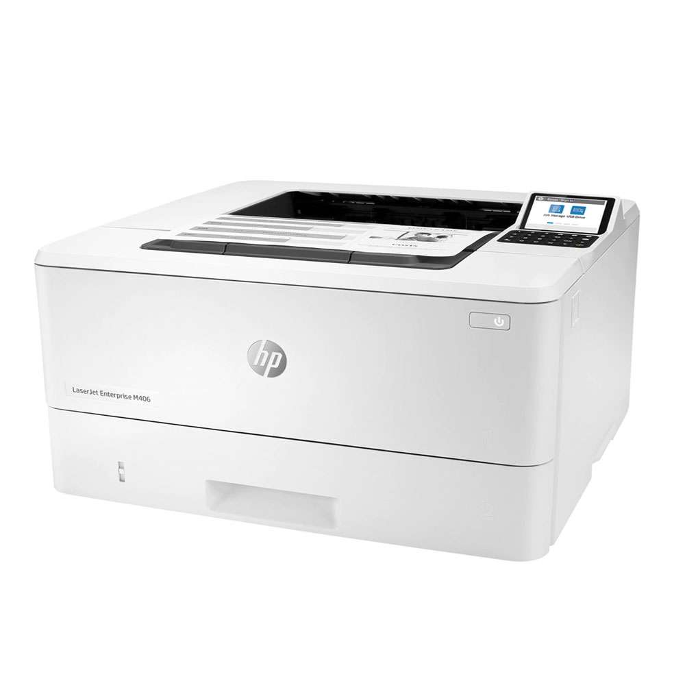 HP LaserJet Enterprise M406dn Mono A4 Laser Printer 3PZ15A