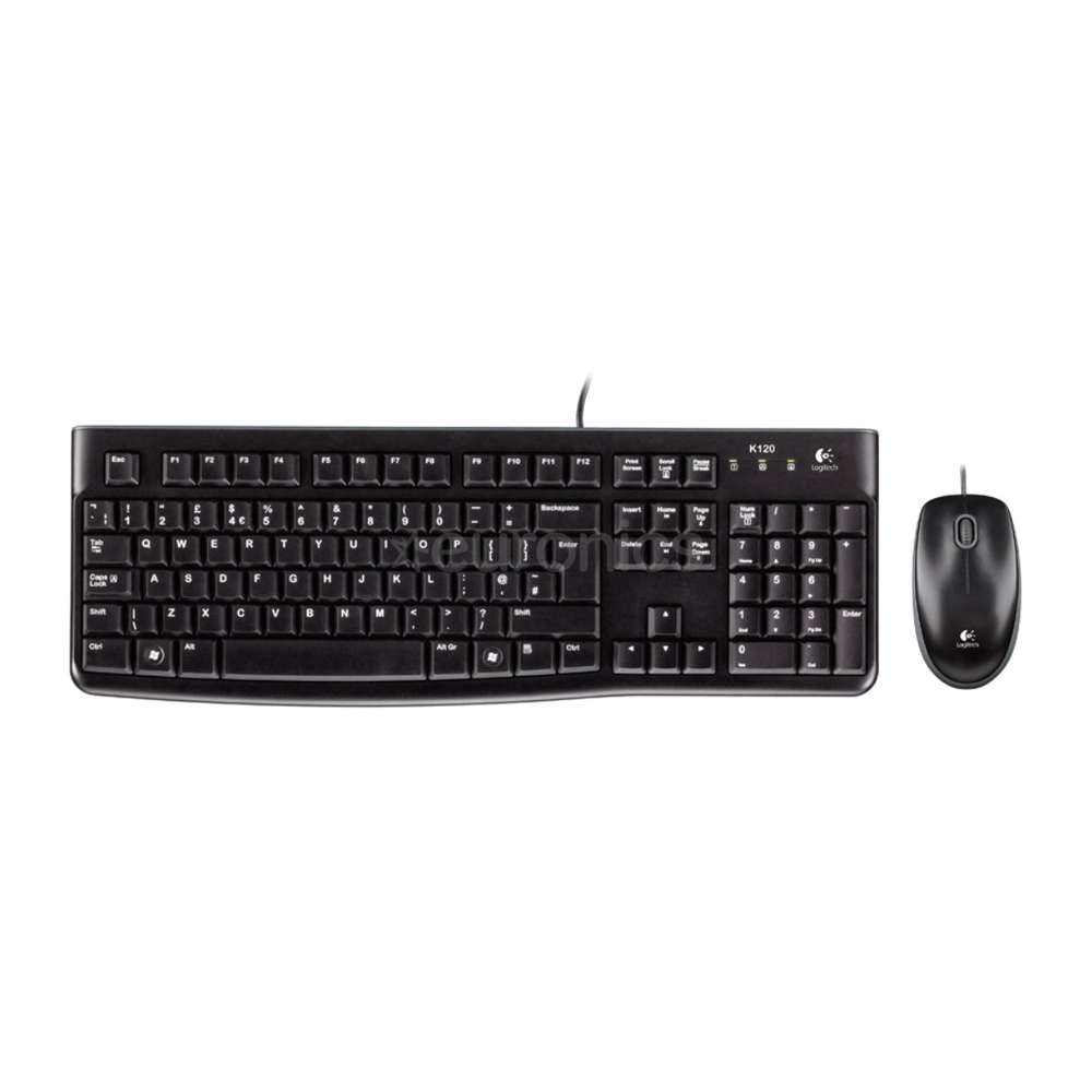 Logitech MK120 Wired Desktop keyboard and Mouse