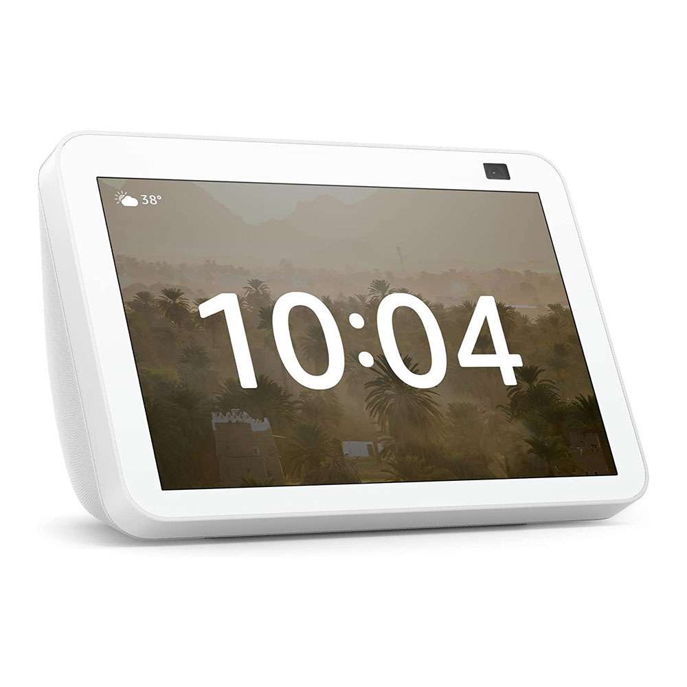 Amazon Echo Show 8 2nd Gen HD Smart Display with Alexa, White