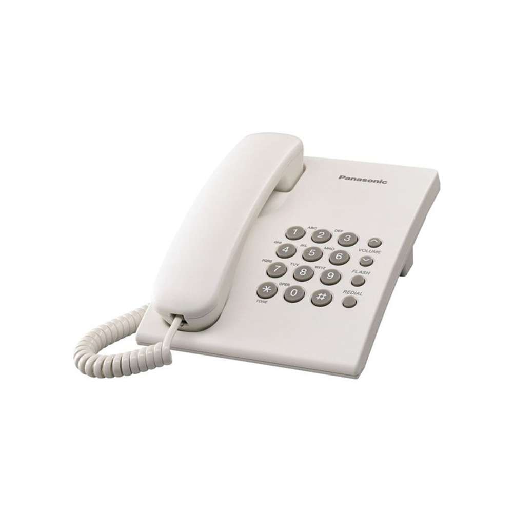 Panasonic KX-TS500 Corded Landline Phone white