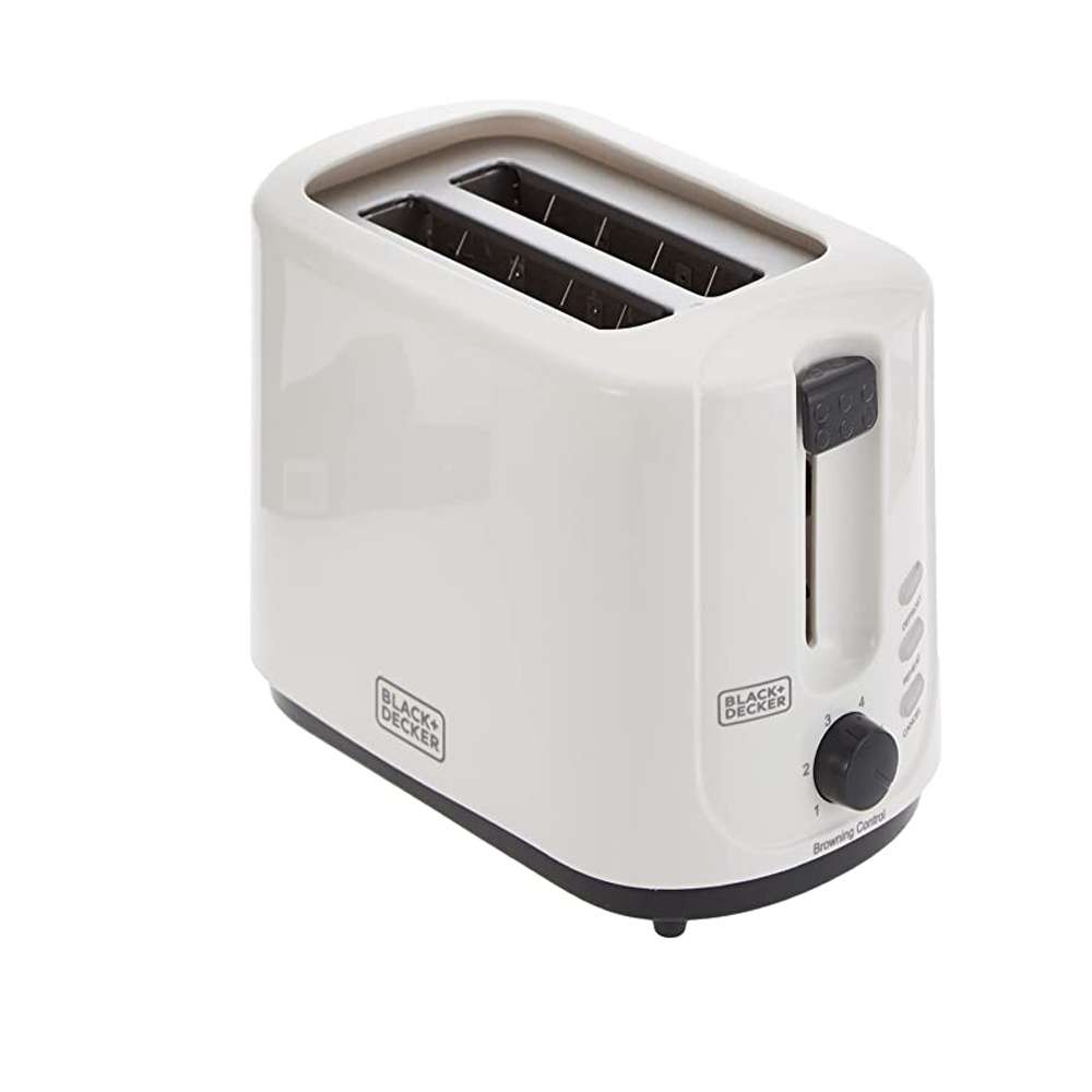 Black Decker 750W 2 Slice Cool Touch Bread Toaster, ET125-B5