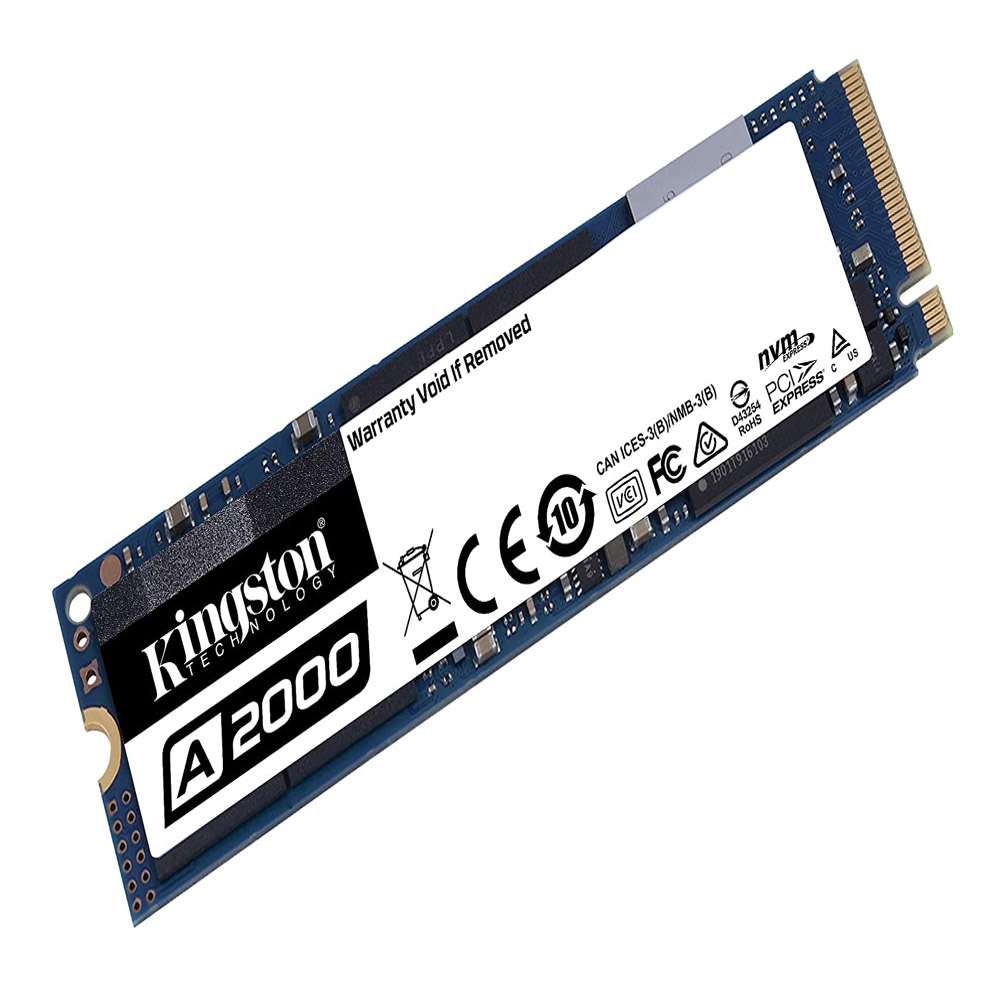 Kingston Flash SSD, A2000 M.2 2280 NVMe, Blue - Shopkees