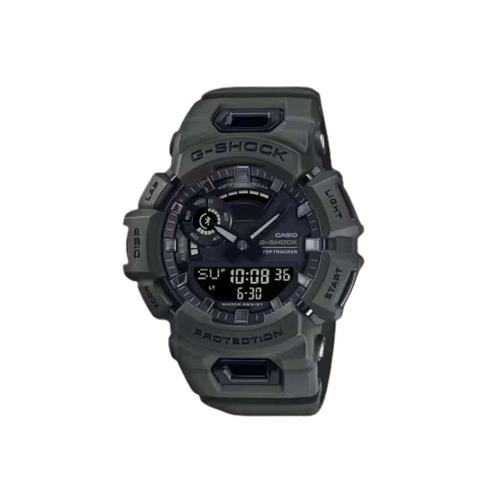 Casio G-Shock GBA-900 Series Men's Bluetooth Casual Analog Digital Watch Green, GBA-900UU-3ADR