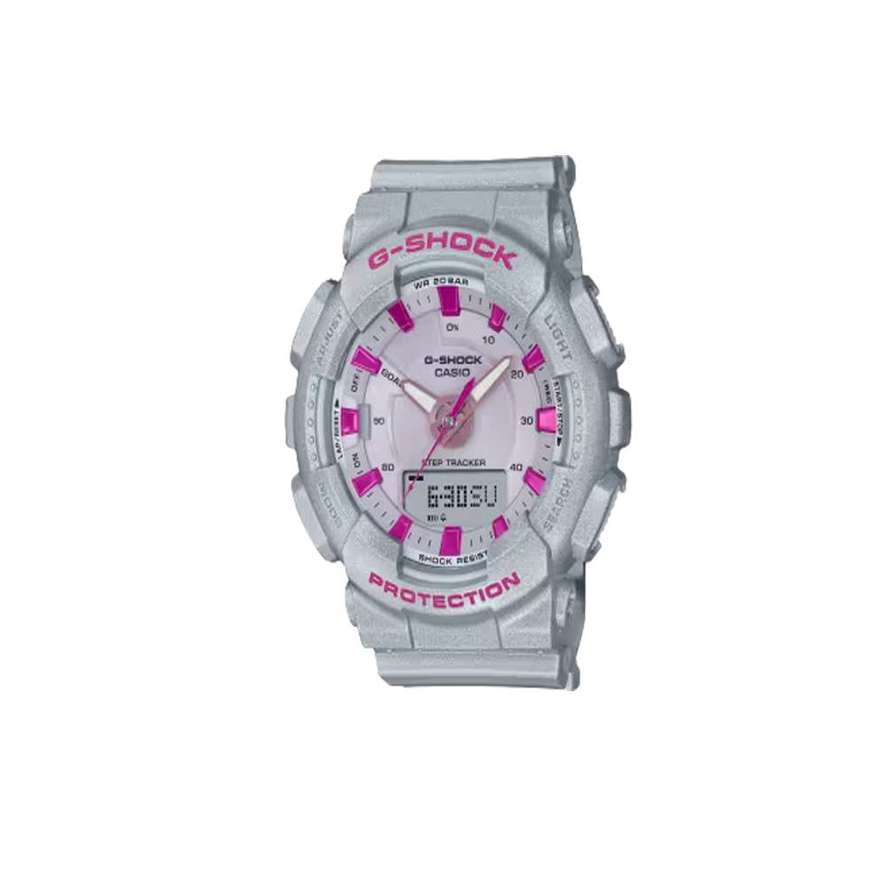 Casio G-Shock Neo Punk Women's Analog Digital Watch Grey, GMA-S130NP-8ADR