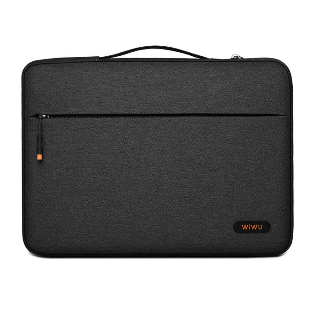 Wiwu Pilot 13.3 Inch Water Resistant High-Capacity Laptop Sleeve Case Black