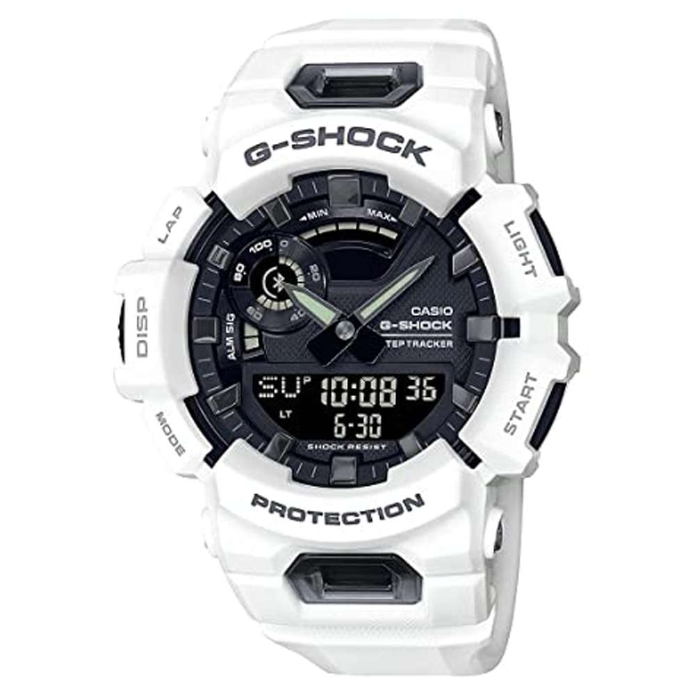 Casio G-Shock GBA-900 Series Mens Bluetooth Casual Analog Digital Watch White, GBA-900-7ADR.webp