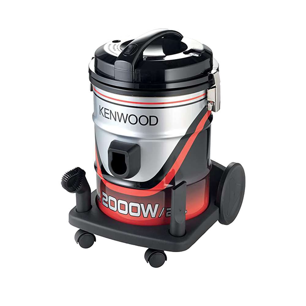 Kenwood Drum 2000W 20L Tank Vacuum Cleaner with 8m Extra Long Power Cord, Removable 