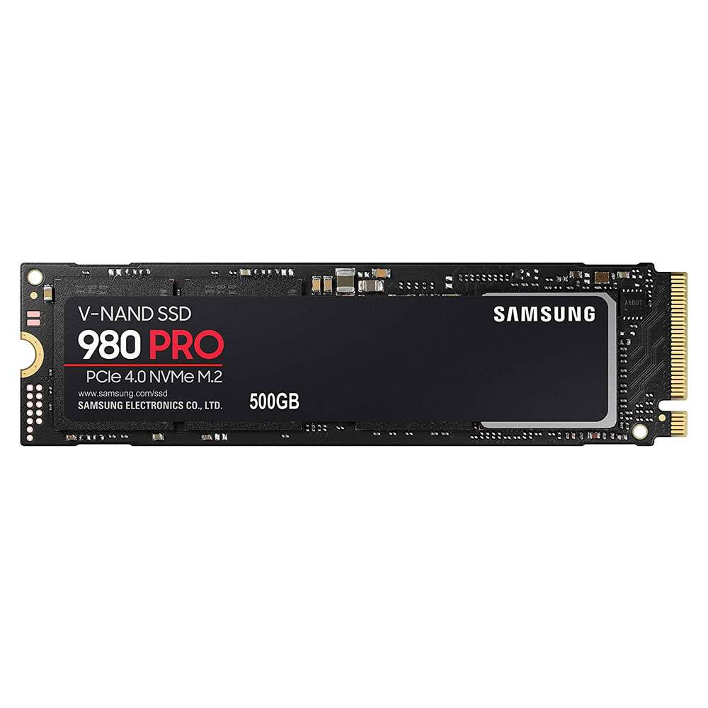 Samsung 980 Pro NVMe M.2 SSD 500GB, Black