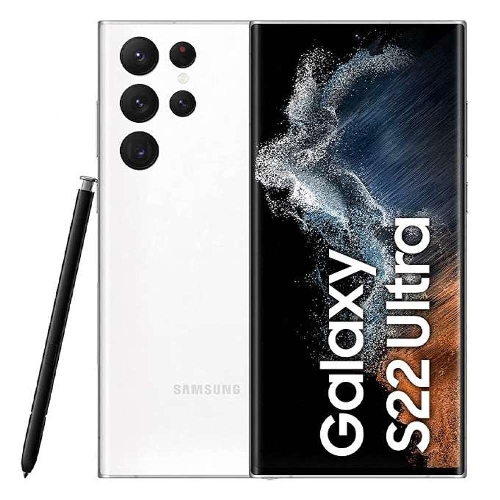 Samsung Galaxy S22 Ultra 5G, 8GB, 128GB, White - TRA Version
