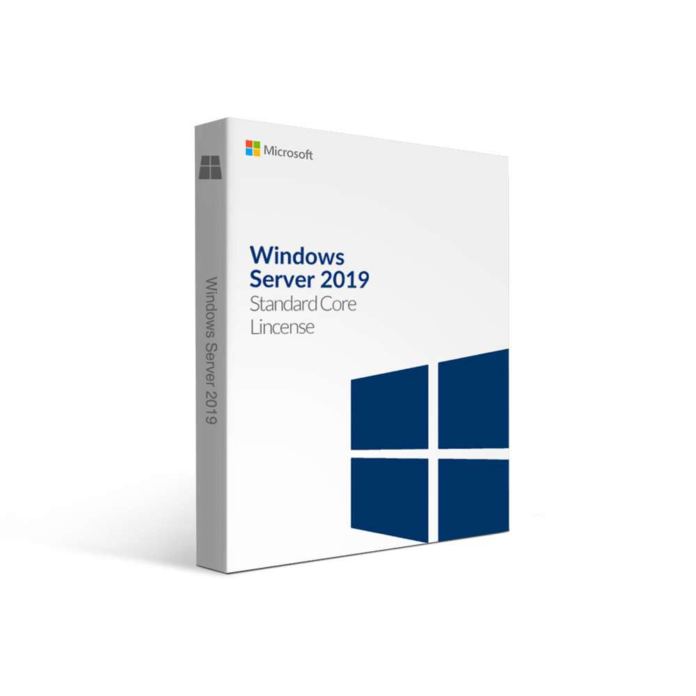 Microsoft Windows Server 2019 Standard OLP License 16 Cores 9EM
