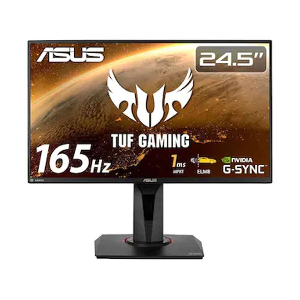 Asus TUF Gaming 24.5 Inch Full HD 165Hz Gaming Monitor, VG259QR