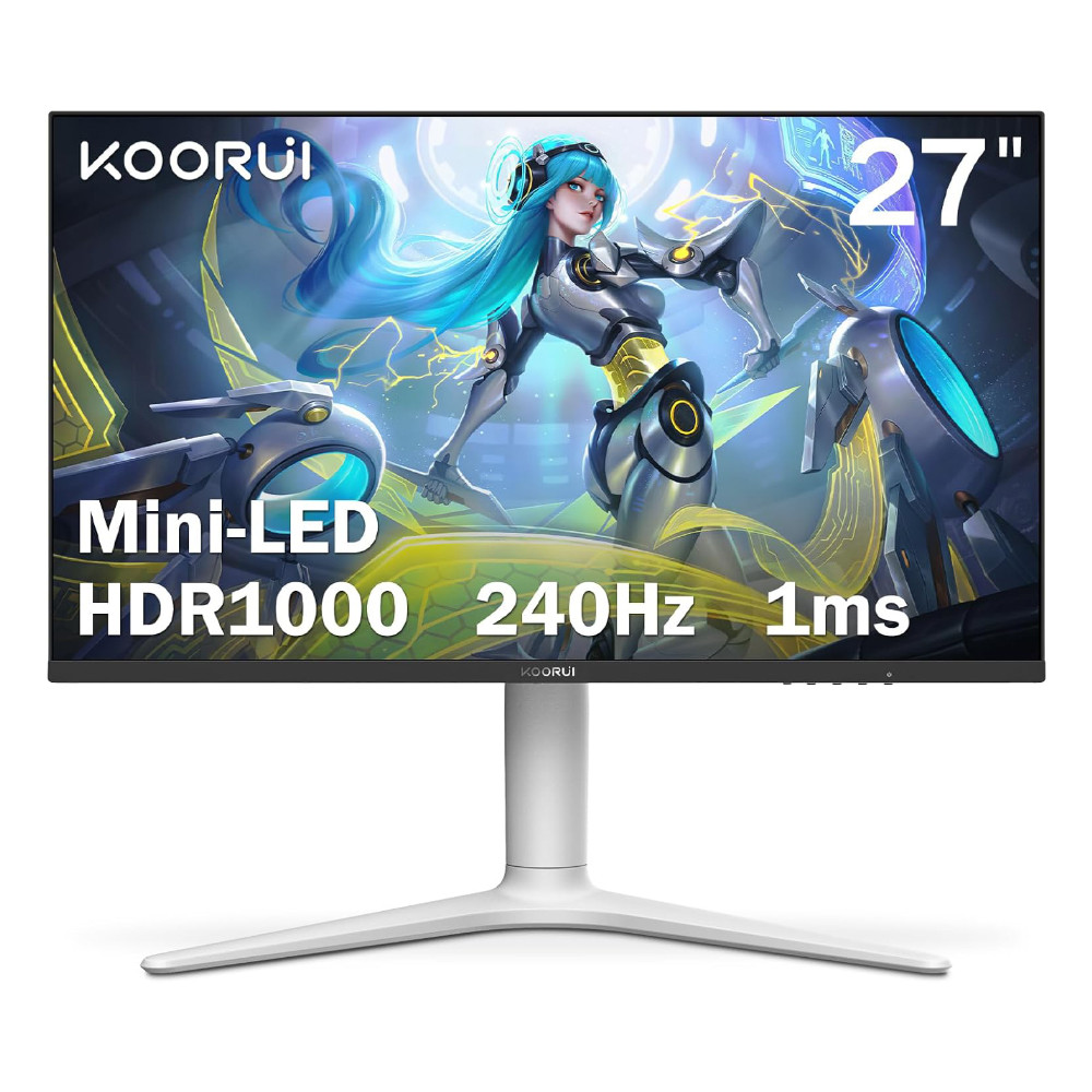 KOORUI 24 Inch Computer Monitor -FHD 1080P Gaming Monitor
