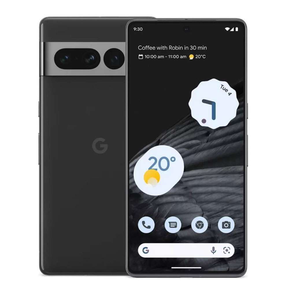 Google Pixel 7 Pro 12GB 256GB 5G Smartphone, Obsidian - International Version