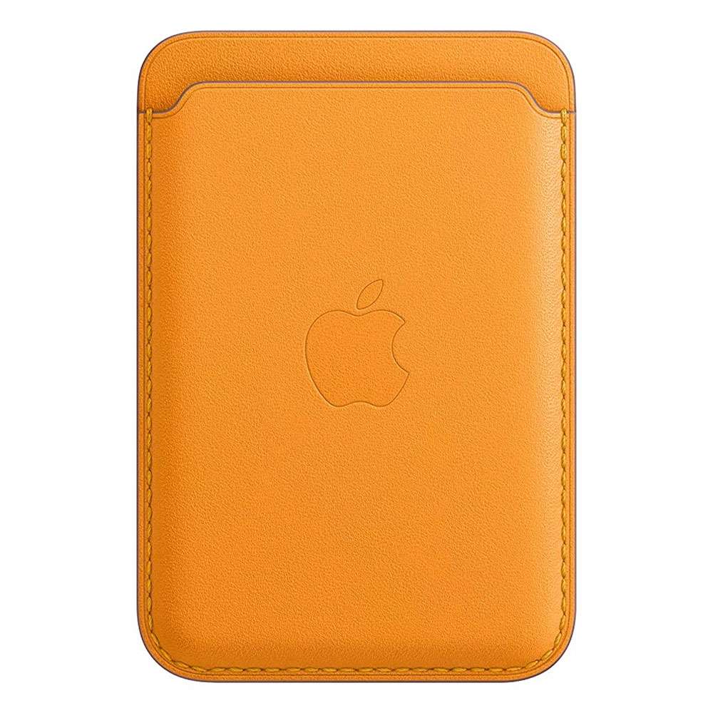 iPhone 12 mini Leather Case with MagSafe - California Poppy 