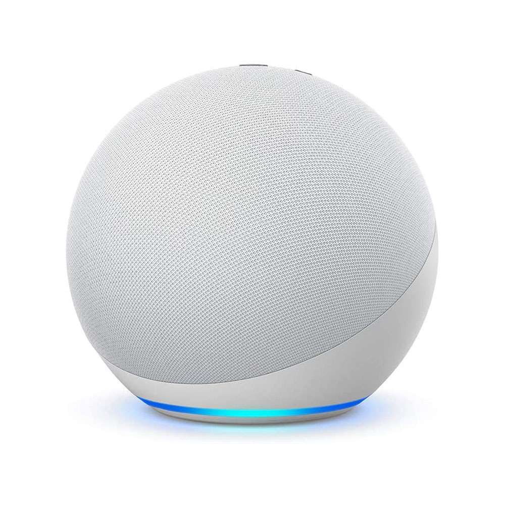 Amazon Echo Dot 4th Gen Smart Speaker with Alexa, Glacier White