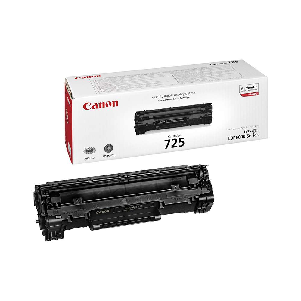 Canon 725 Black Toner Cartridge - C725BK