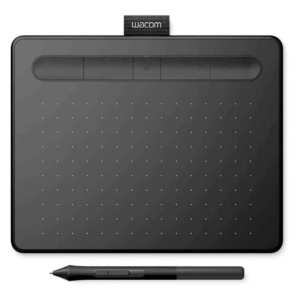 Wacom Intuos Small Black Digital Graphic Drawing Tablet CTL-4100WLK-N