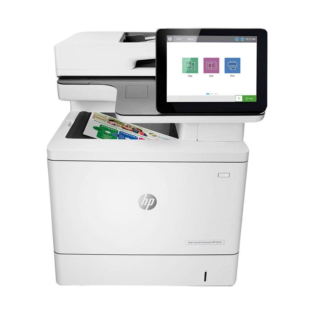 HP Color LaserJet Enterprise MFP M578dn A4 Multifunction Laser Printer 7ZU85A